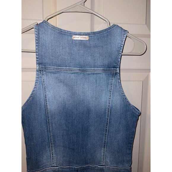 Guess Los Angeles Women’s Cropped Denim Jumpsuit –‎ Size 8 - Picture 6 of 16